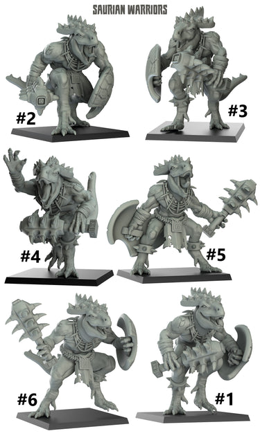Saurian Warrior Bundle